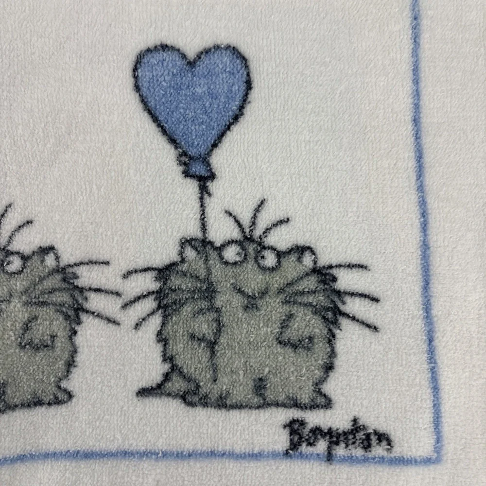 VTG 1980s Boynton Cat Bath Towel 43x25